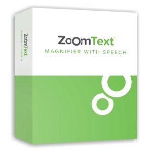 ZoomText Magnifier Reader 2018 software box